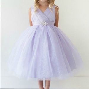 Lilac girl dress